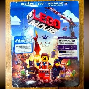 📀LEGO Movie Blu-ray DVD EUC